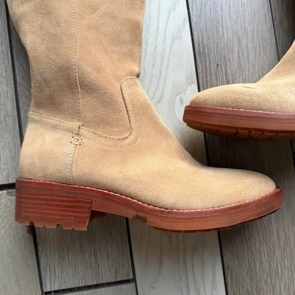 Söfft Suede Tall Boots Size 7.5